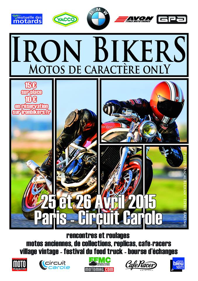 affiche iron bikers 2015